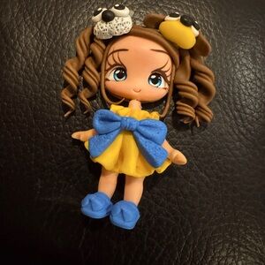 Hand Crafted Clay Figurines/ size 2.5/in